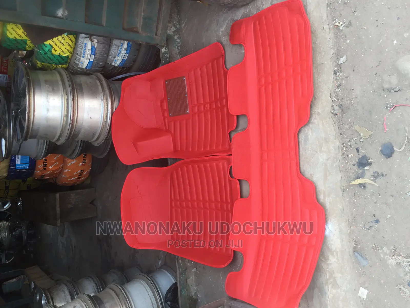 Red Foot Mat