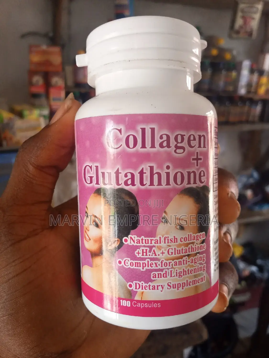 Collagen + Glutathione for Anti-Aging and Lightening