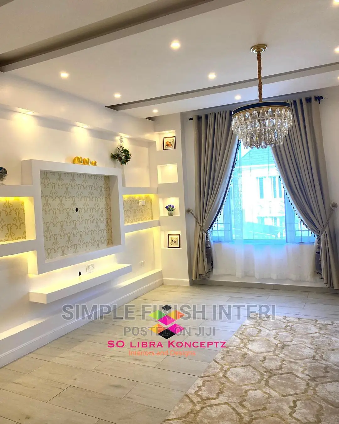 Pop Ceilings an Interior Designs 3d