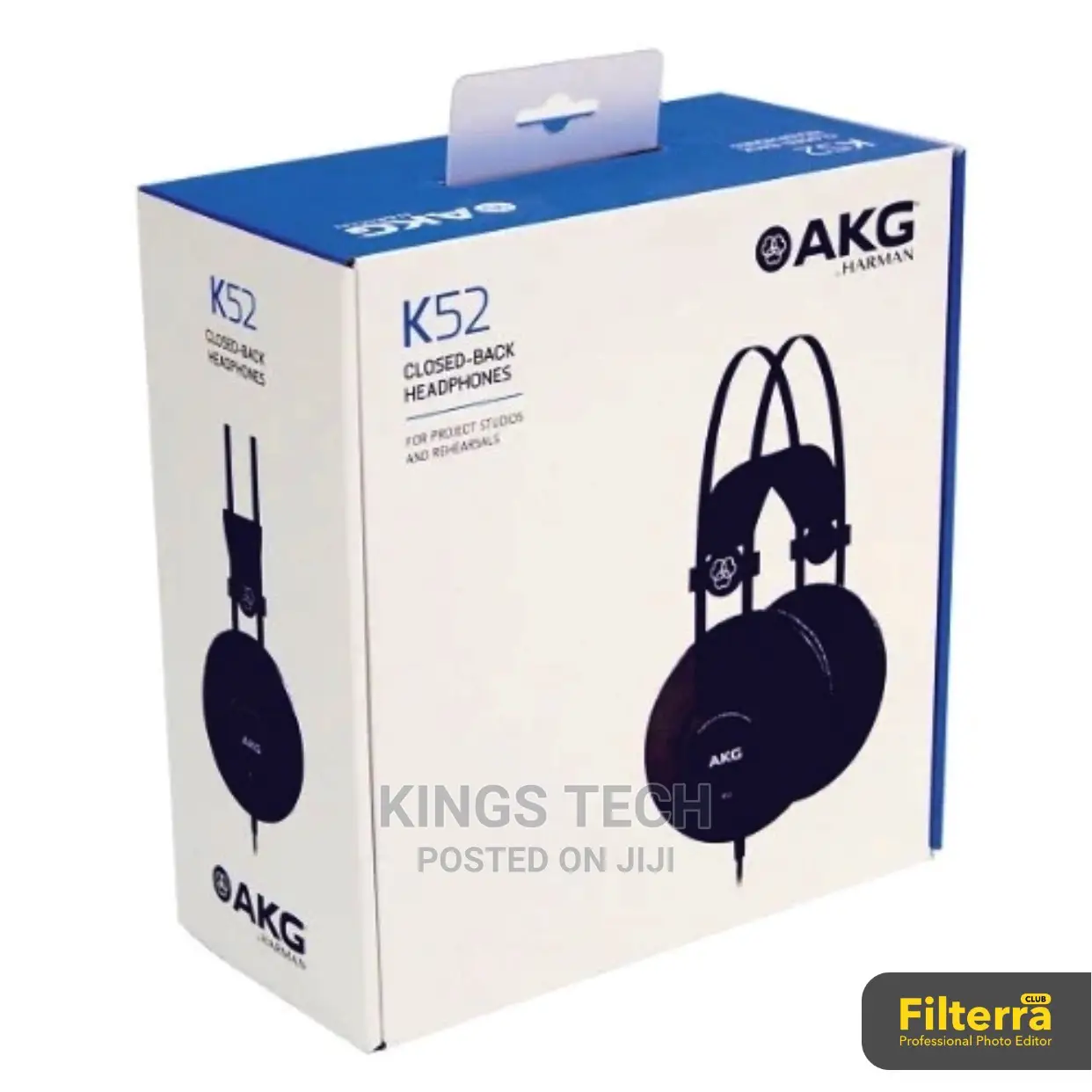 AKG52 Closed Back Studio Headphone