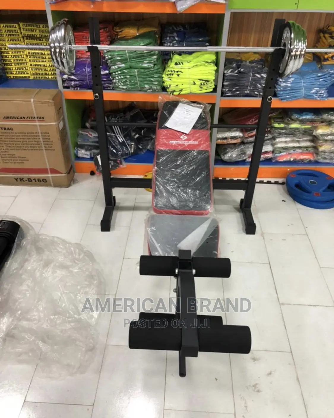 Home Use Semi-Commercial Weight Bench Press Equipment
