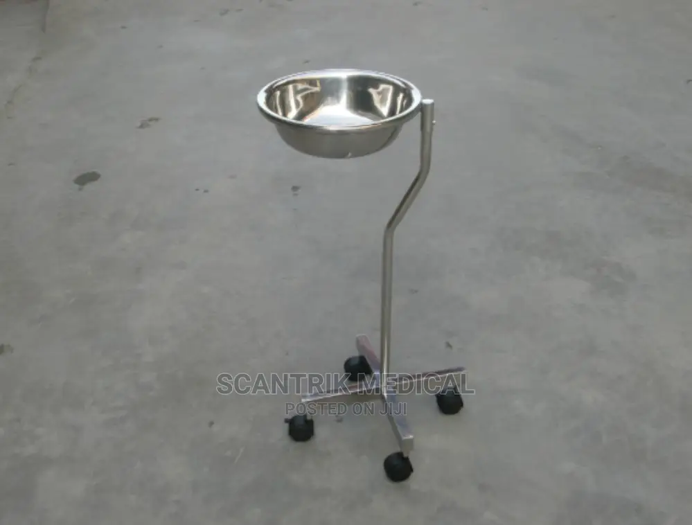 Hospital Stainless Steel Wash Basin Bucket Stand