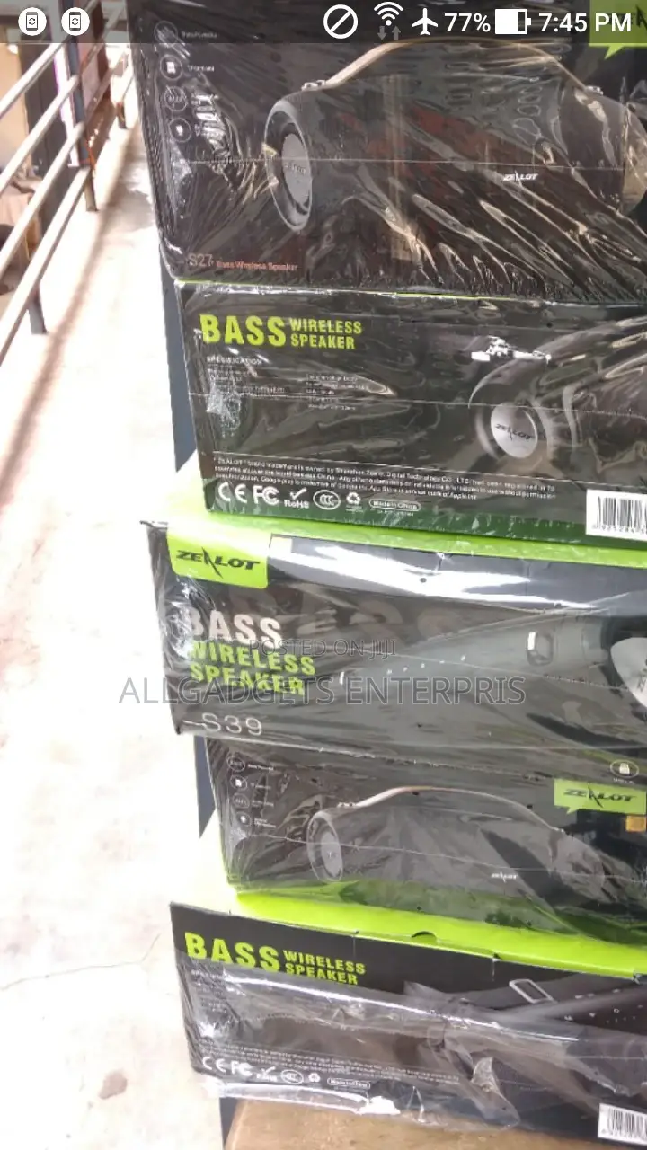 Zealot Bass Home Wireless Speaker