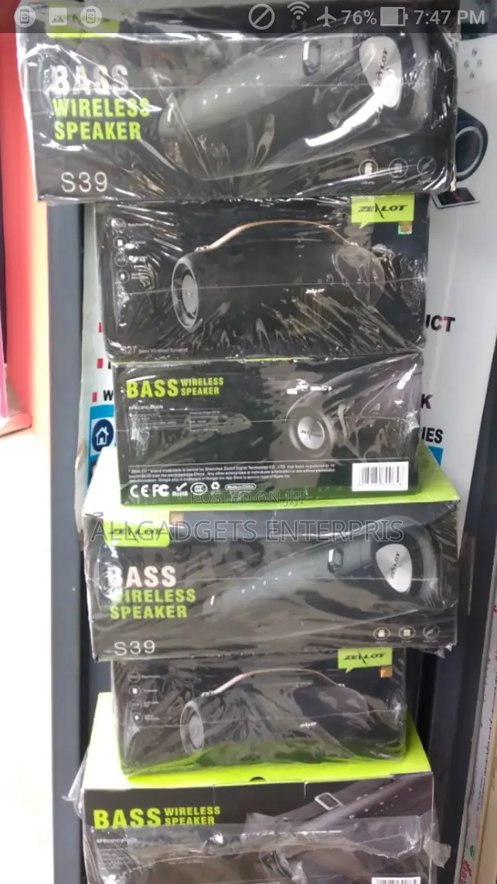 Zealot Bass Home Wireless Speaker