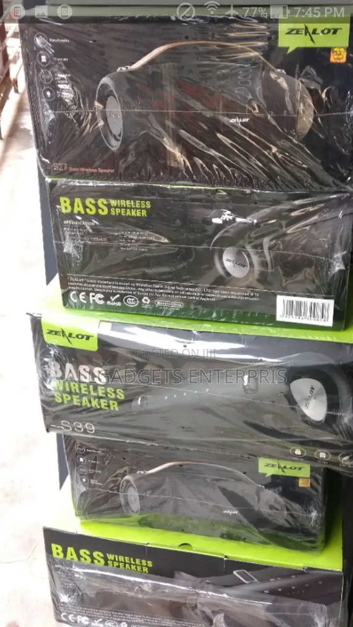 Zealot Bass Home Wireless Speaker