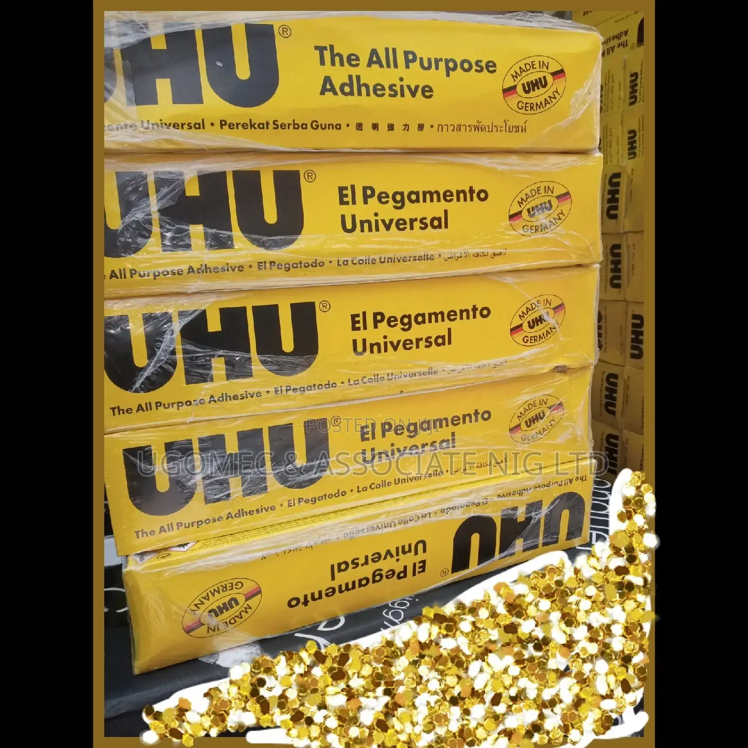 UHU All Purpose Adhesive Big Pack by 5pcs