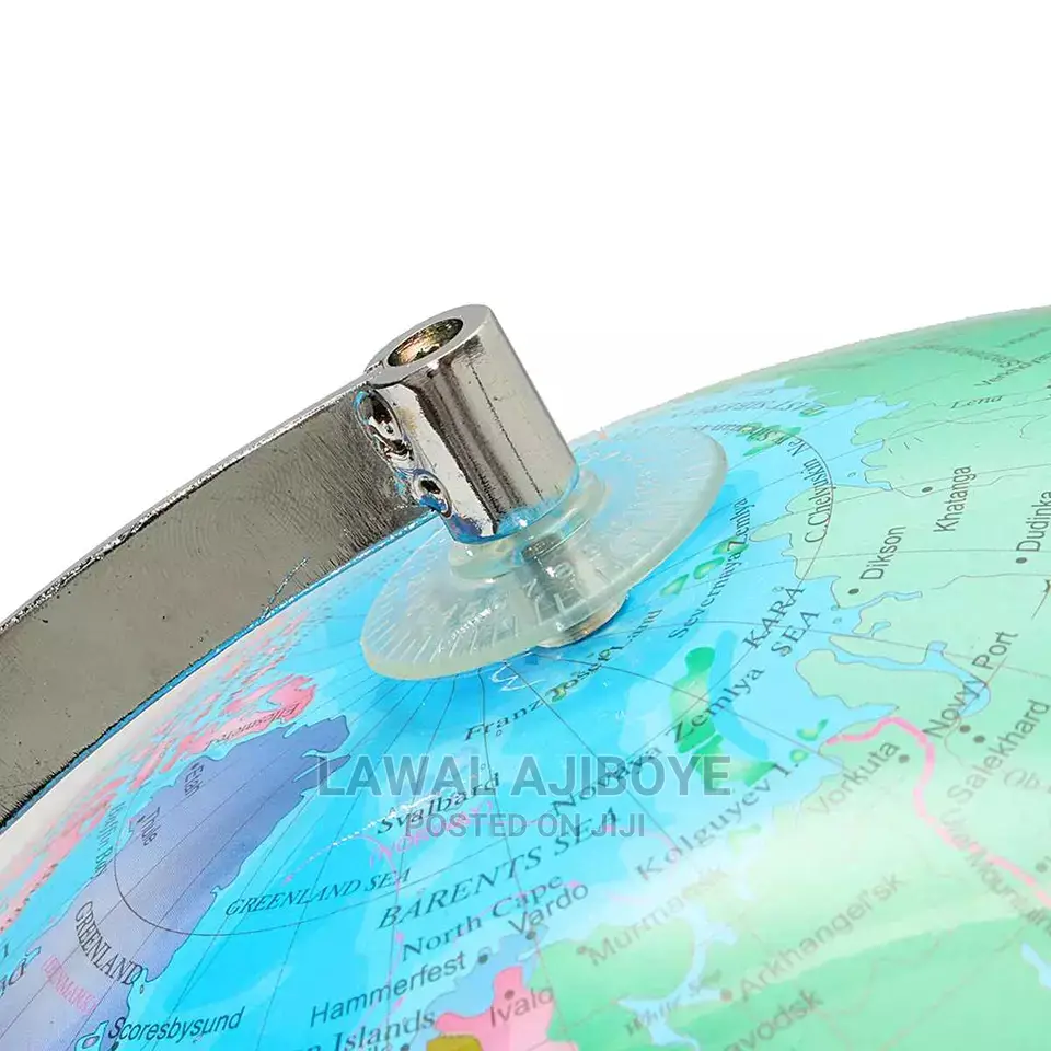 32CM LED Globe Earth World Map Ball Lamp Lighting Office Hom