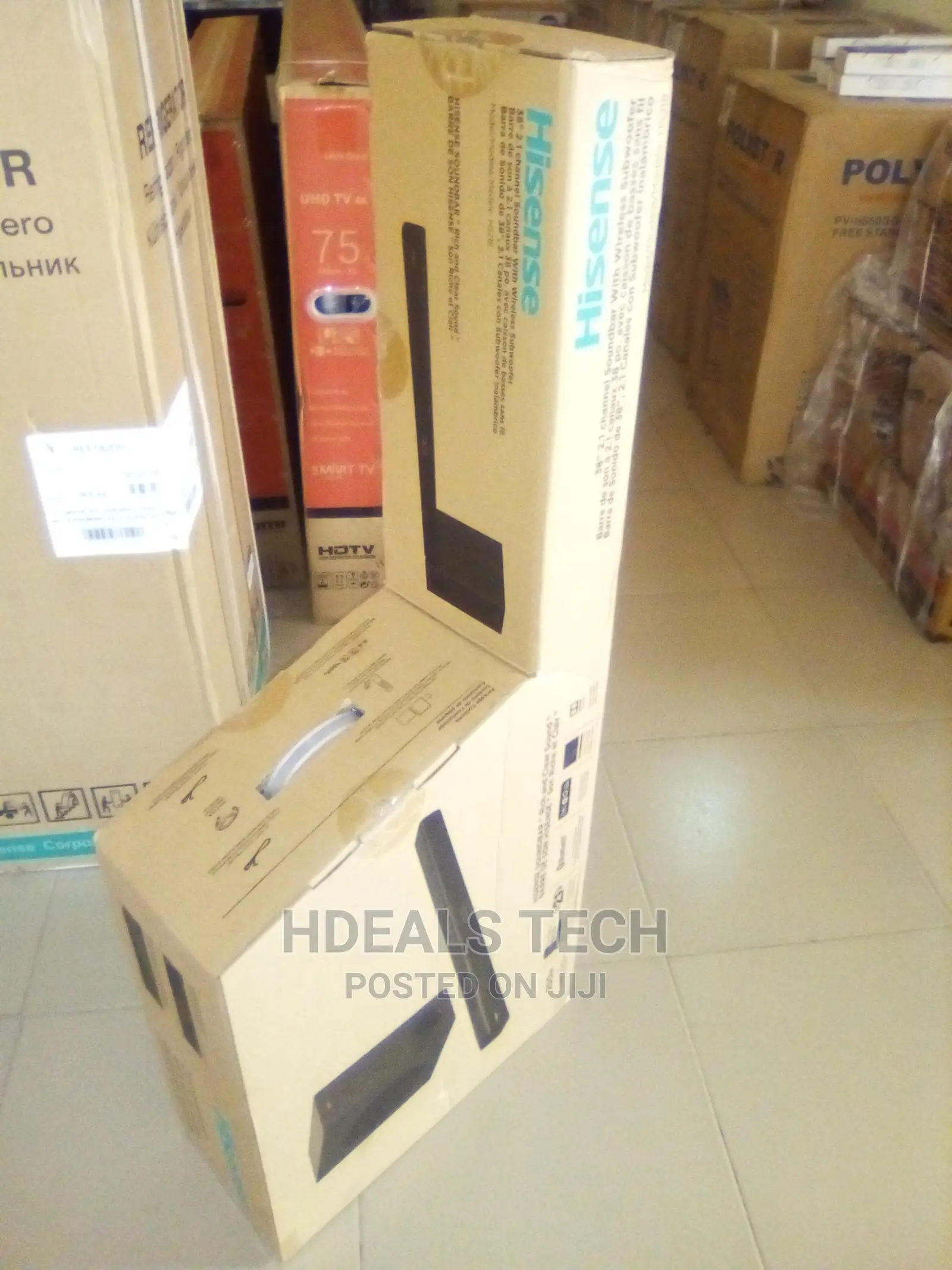 Hisense AUD HS218 Sound Bar, 2.1 Ch, HDMI, Bluetooth