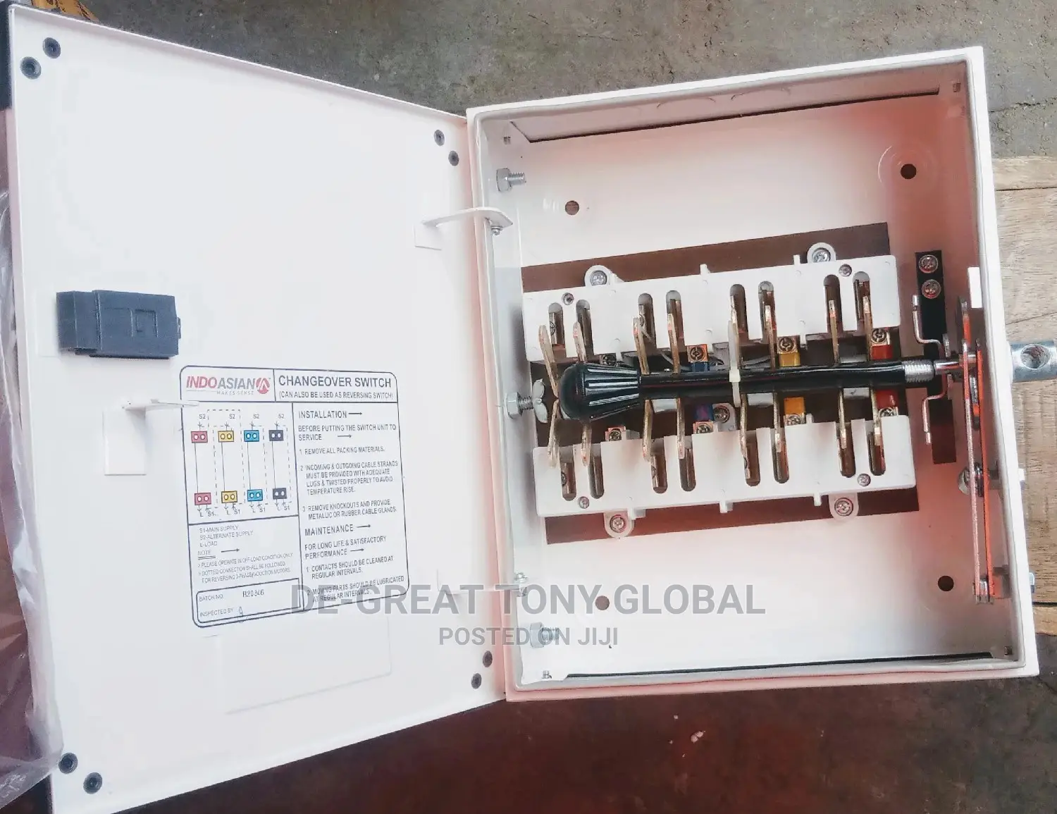 63amps Changeover Indoasian