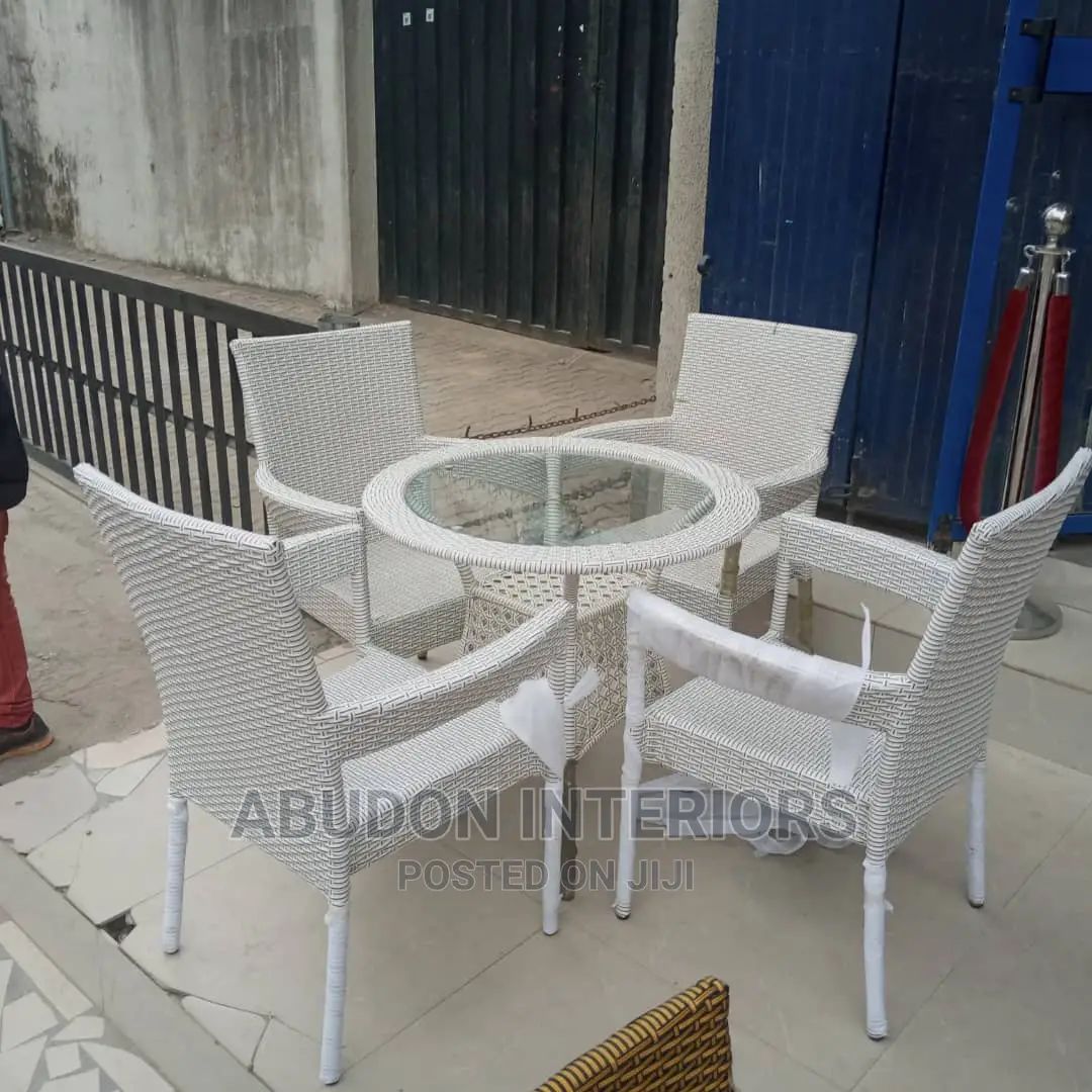 Four Seater Outdoor Chair and Table