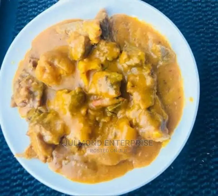 Banga/ Ogwo Soup With Starch/Ukodo