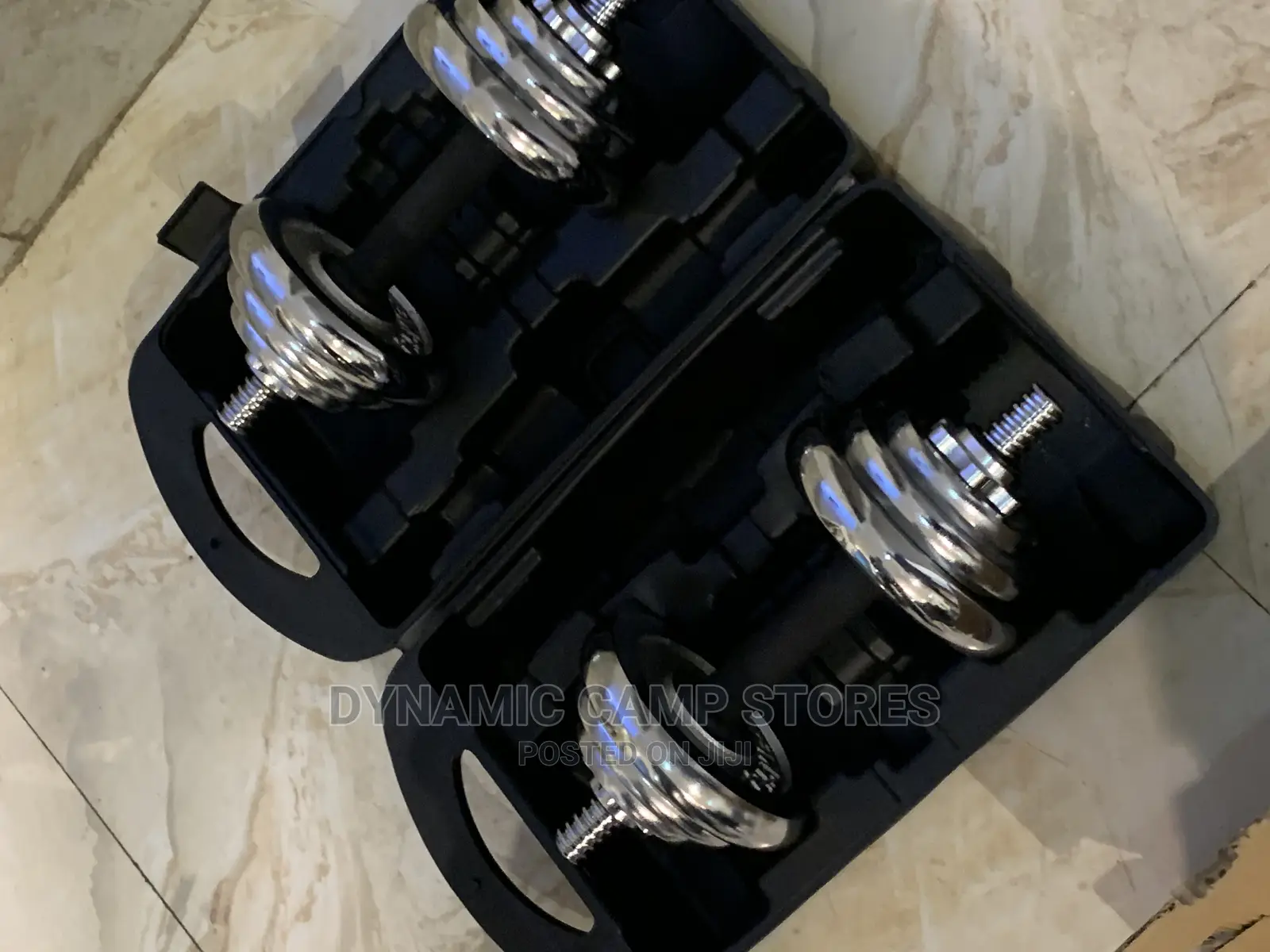 New 20kg Adjustable Dumbell Set With Case