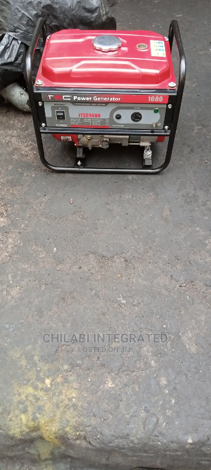 3 Weeks Old Almost New 1.3kva Itec 1600 Avr Medium Generator