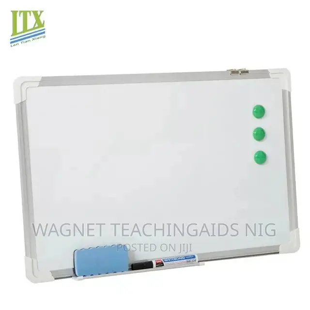Lagos Imported School White Magnetic Teaching Board