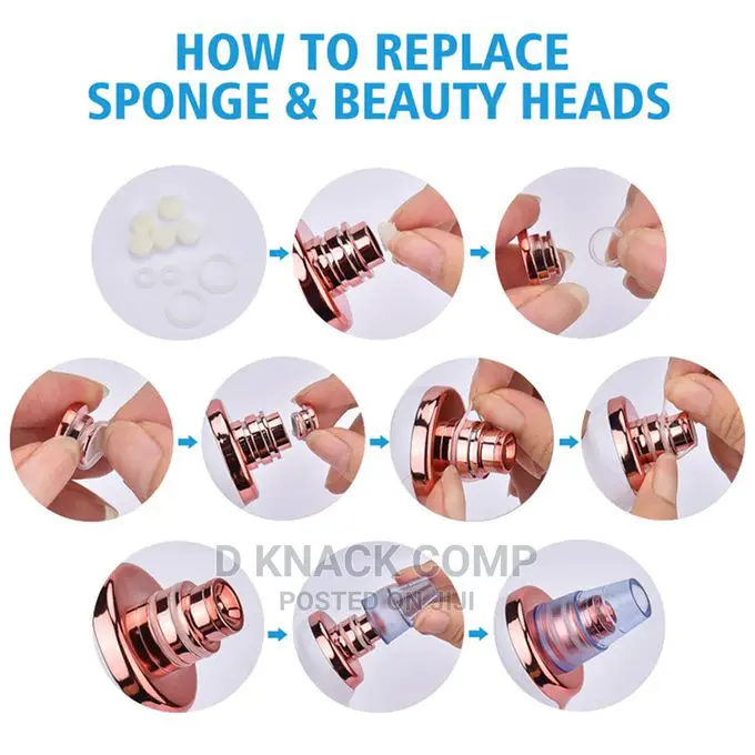 Electric Blackhead Remover Suction With 5 in 1 Pimple Zit
