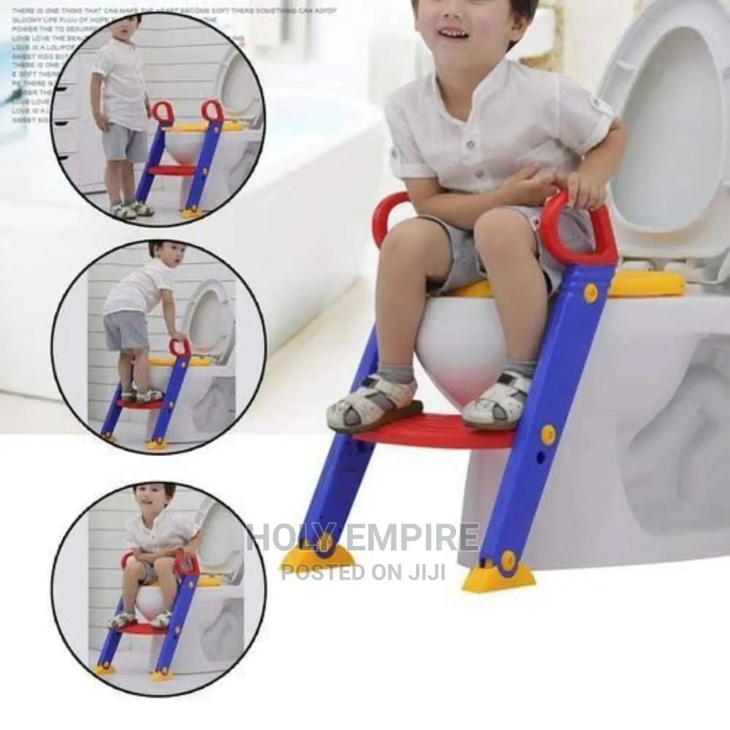 Baby Toddler Toilet Seat With Ladder