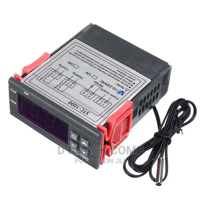 Thermostat Temperature Controller 12/24 110-220v NTC Sensor