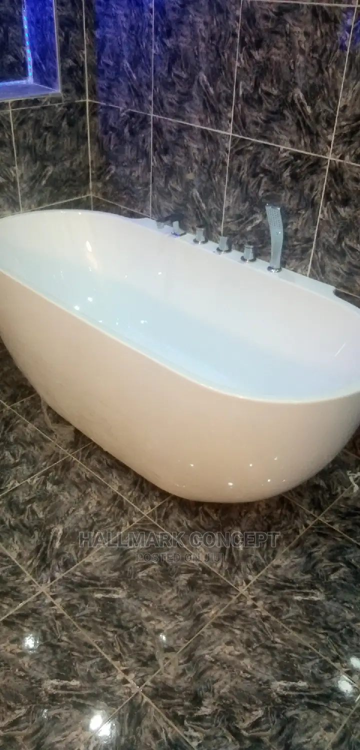 Executive Bath Tub With Inbuilt Mixers.