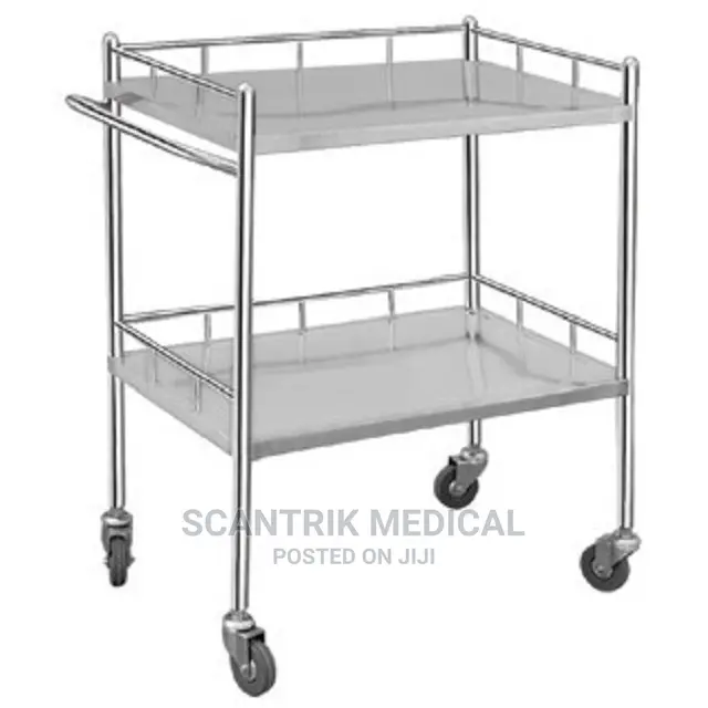Medical Instrument Trolley for Easy Movement