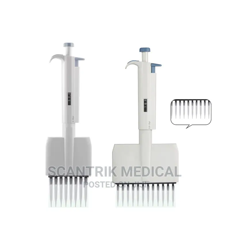12 Channel Adjustable Pipette Dropper