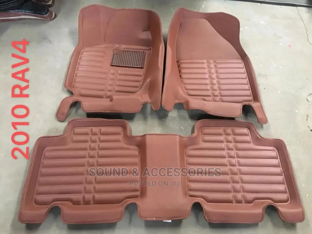 Toyota Rav 4 2007-2012 Jeep Brown 3d Floor Mat