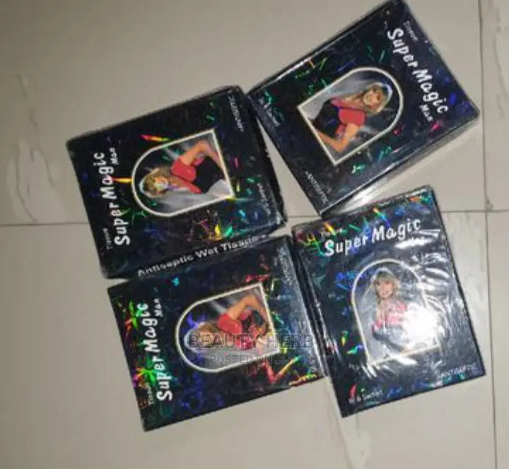 Super Magic Man Tissue for Ejaculation Delay and Erection