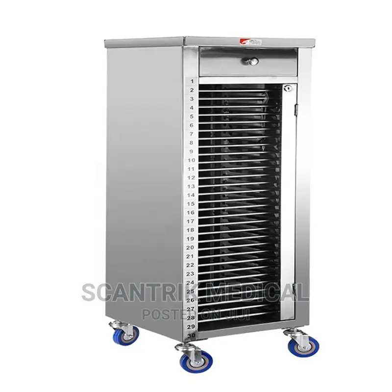 Durable Medical Record Car Trolley