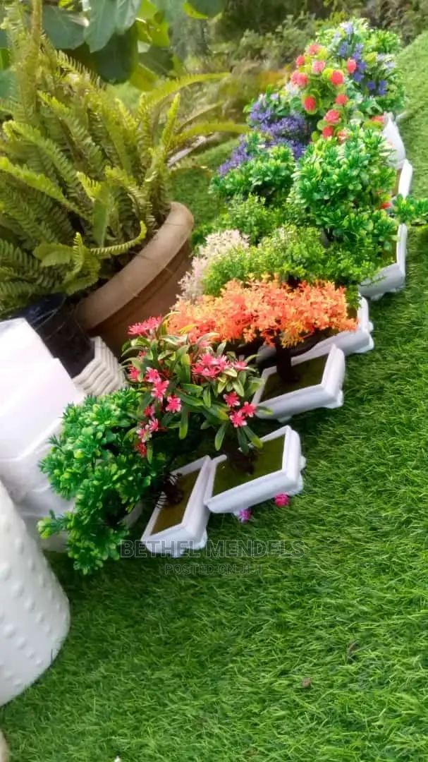Artificial Grass and Plant Installation
