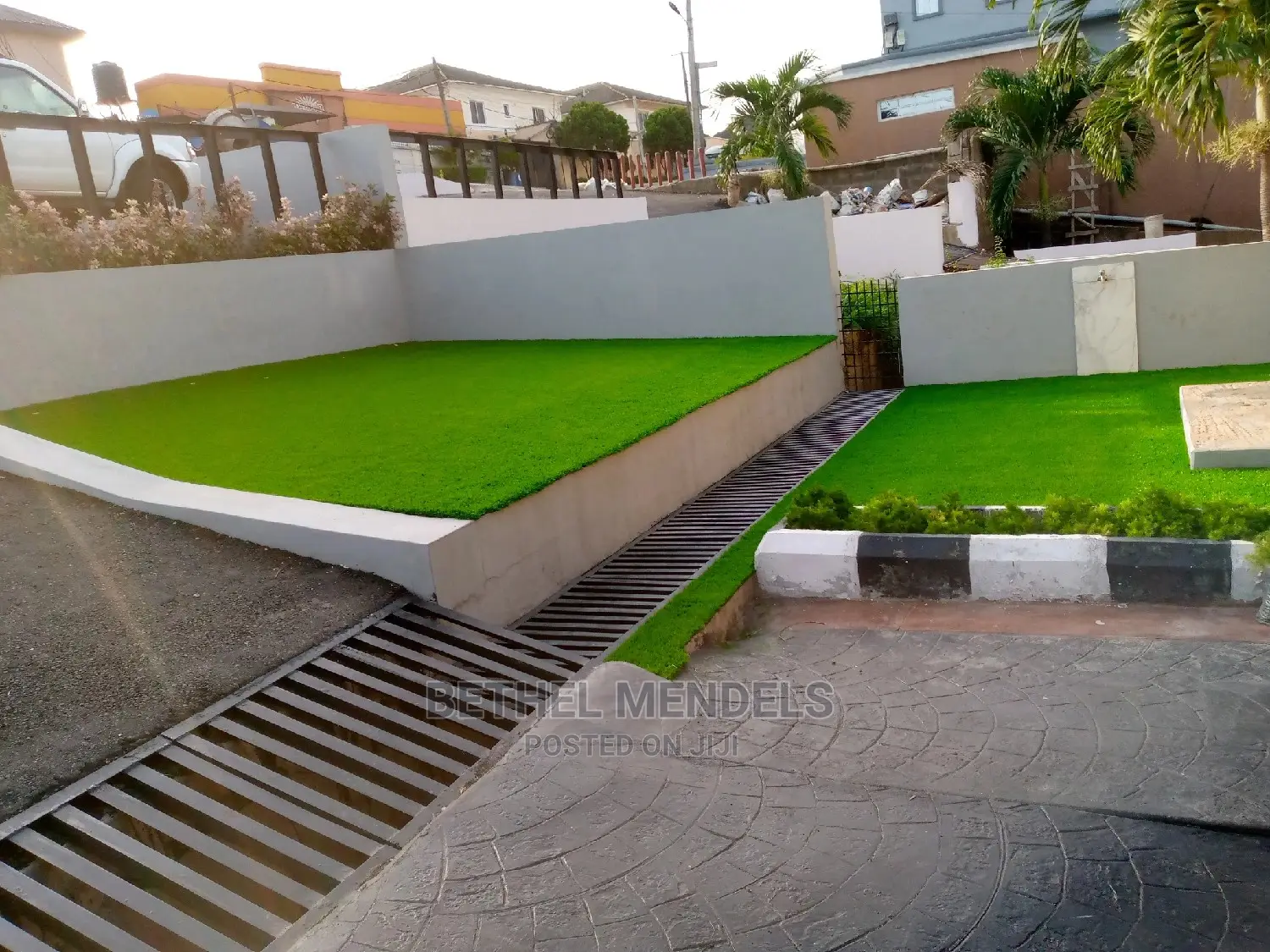 Artificial Grass and Plant Installation