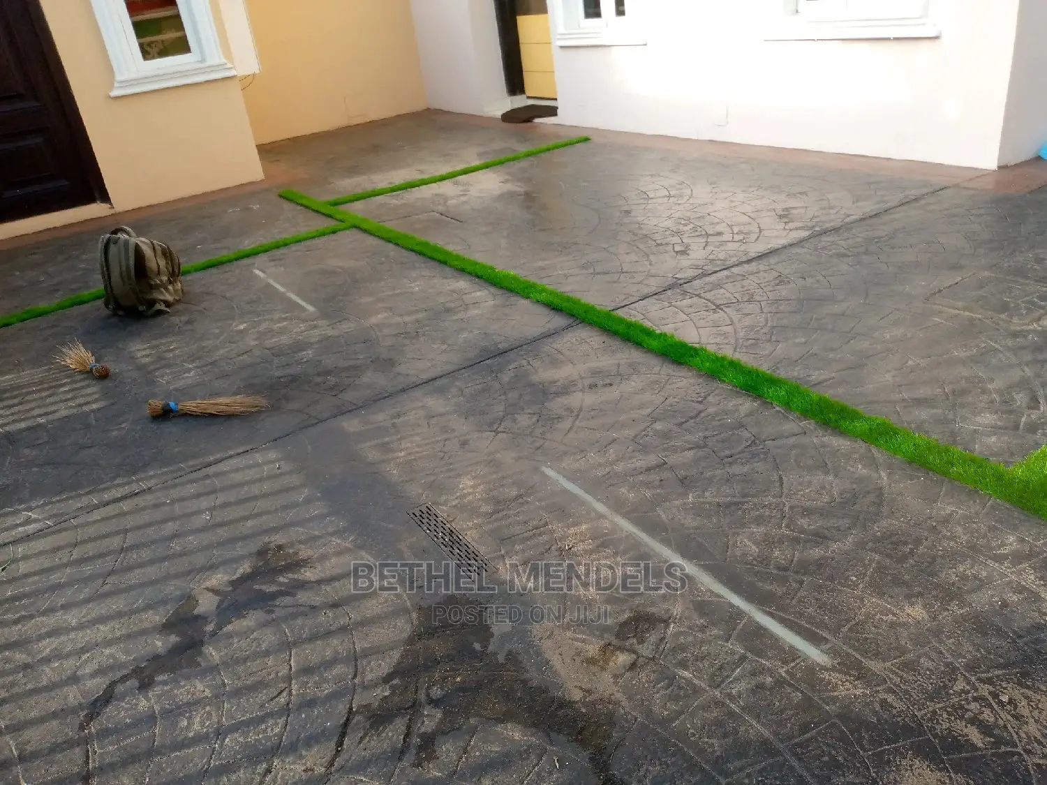Green Grass Artificial Installation