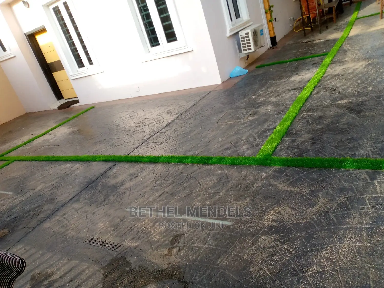 Green Grass Artificial Installation