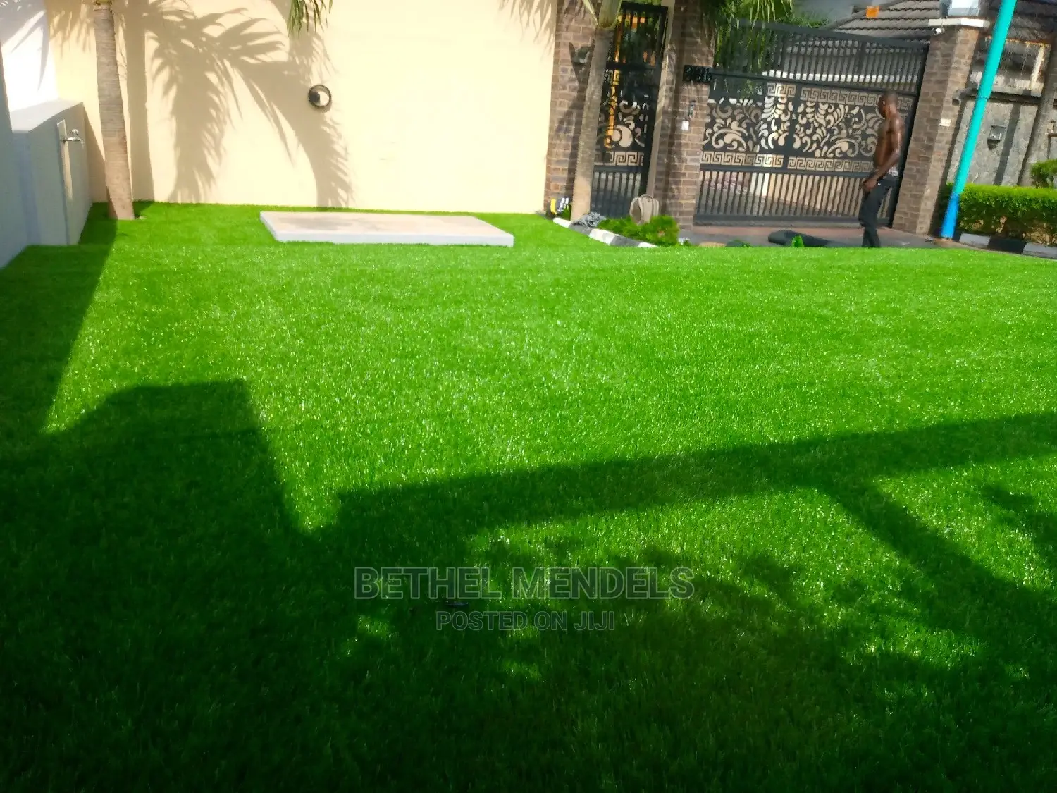 Artificial Gren Grass Installation at Ajah