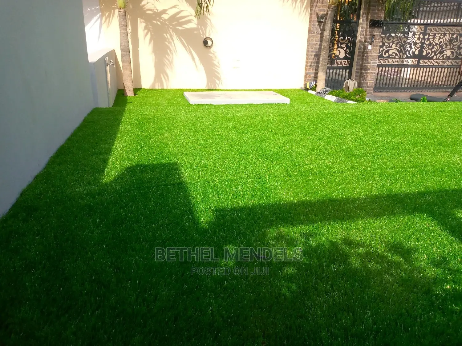 Artificial Gren Grass Installation at Ajah