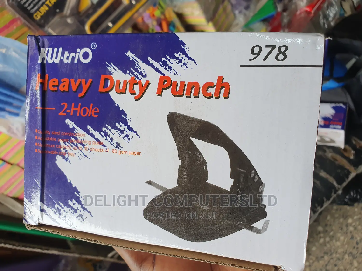 Heavy Duty Two Hole Punch Perforator
