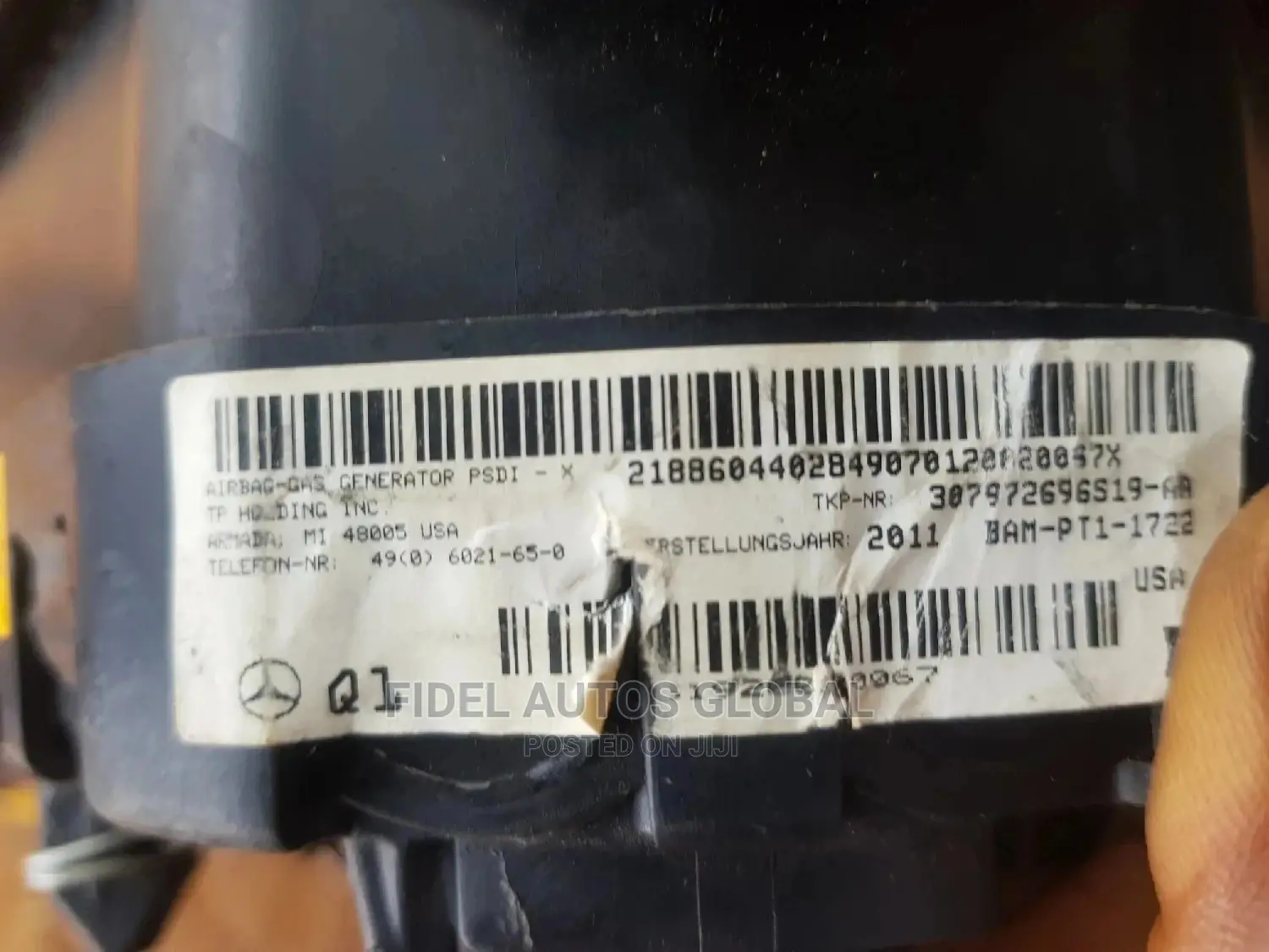 Steering Wheel Airbag