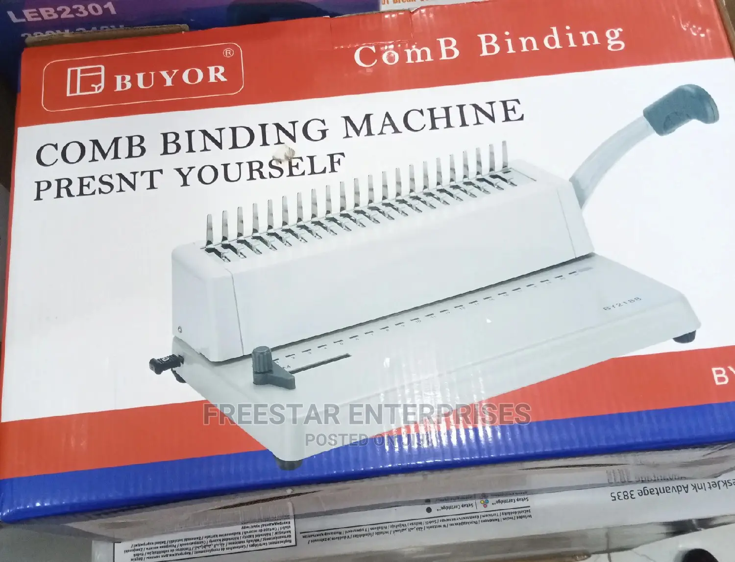 Buyor Comb Binding Machine