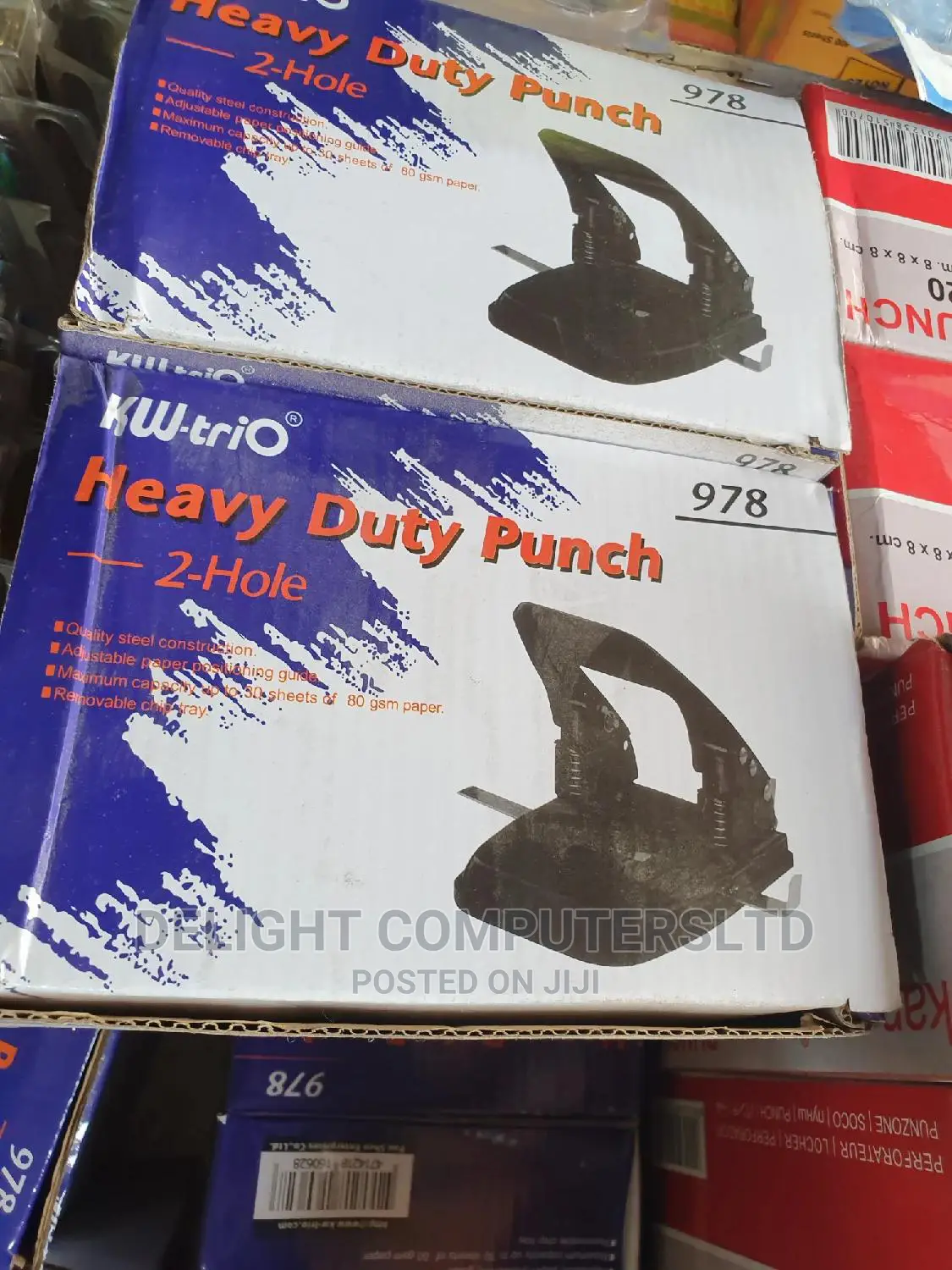 Heavy Duty Two Hole Punch Perforator
