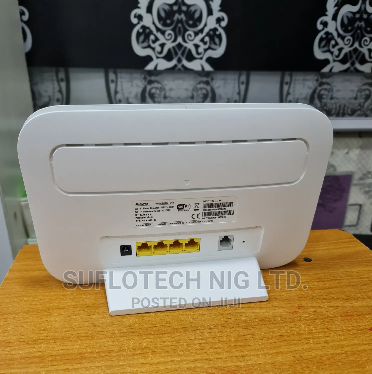 Universal Huawei B612s-25d Cat6, 300mbps 4G LTE Router