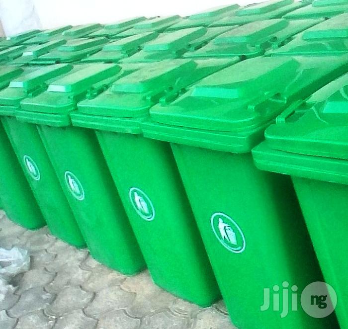 240 Litters Durable Smart Plastic Lawma Refuse Waste Bin