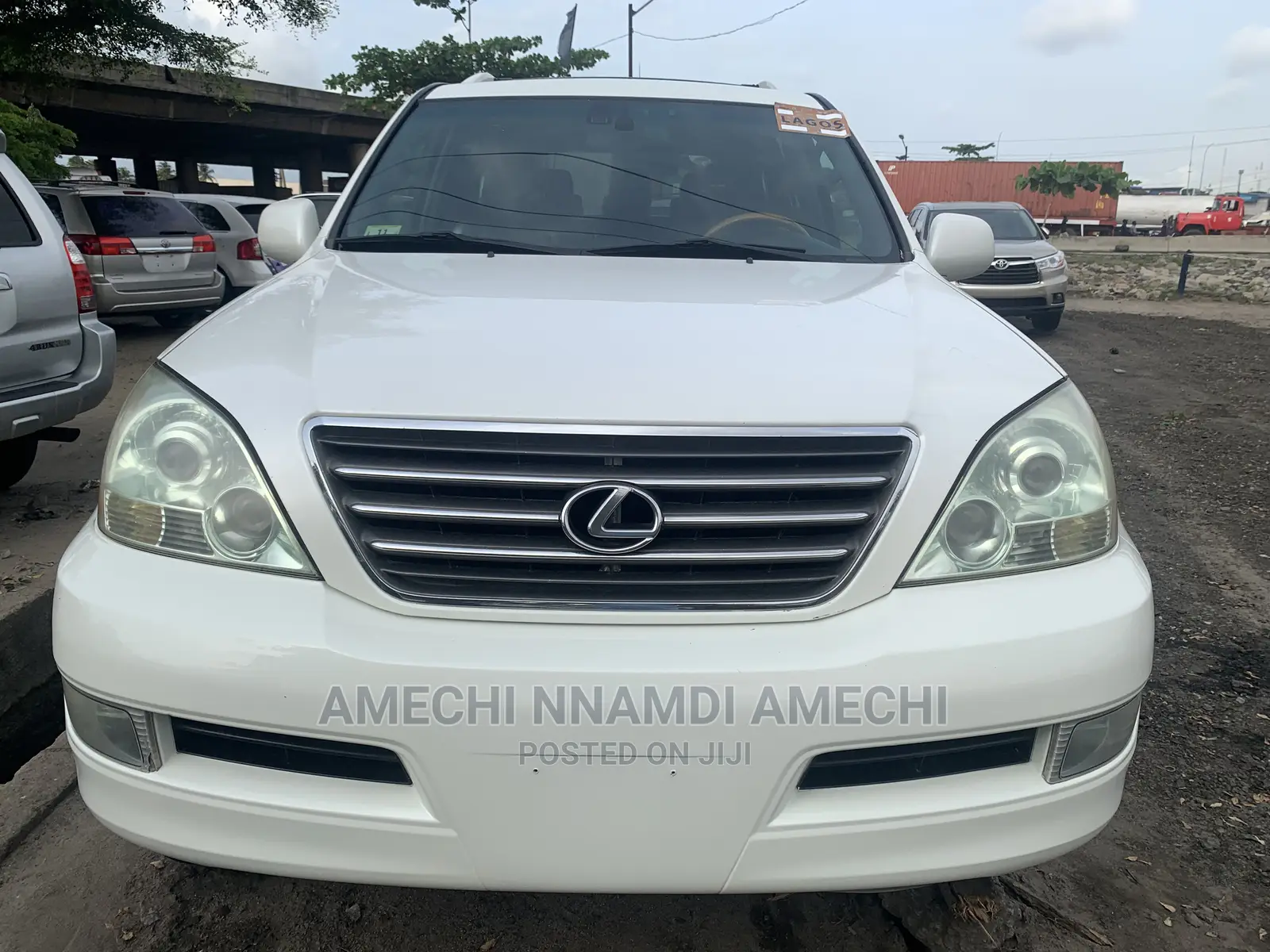 Lexus GX 470 Sport Utility 2006 White
