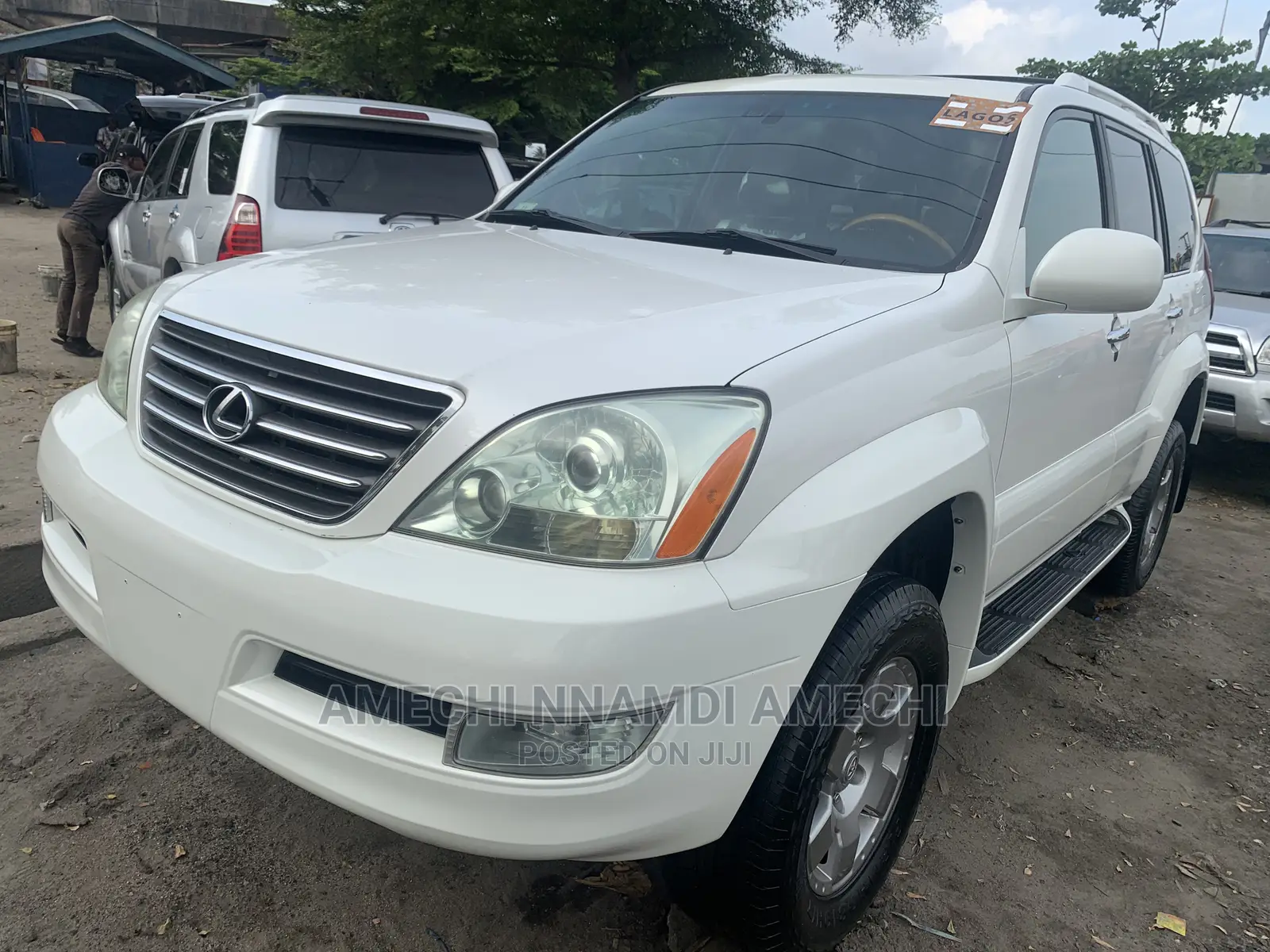 Lexus GX 470 Sport Utility 2006 White