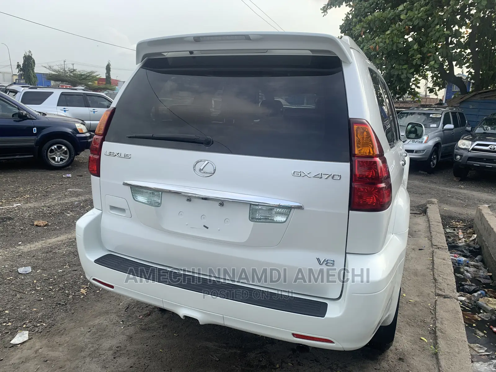Lexus GX 470 Sport Utility 2006 White