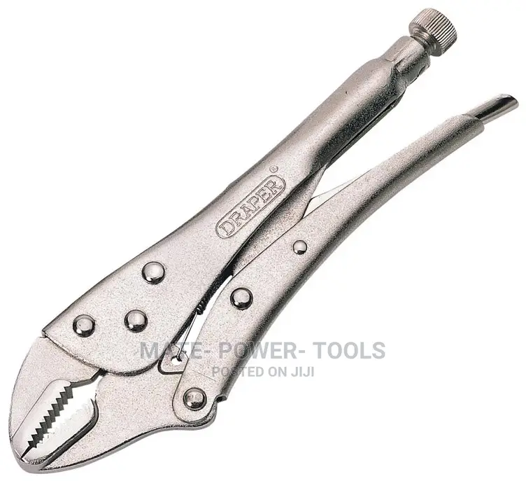 Draper 220mm Straight Jaw Self Grip Pliers