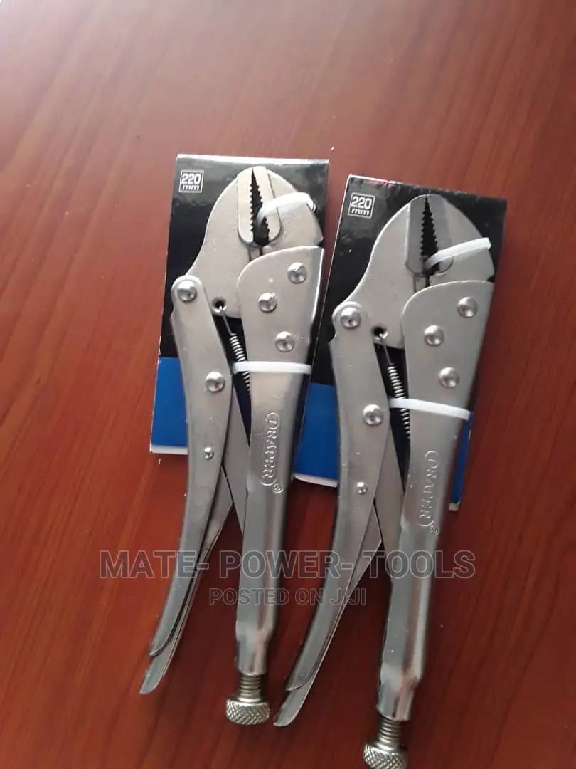 Draper 220mm Straight Jaw Self Grip Pliers