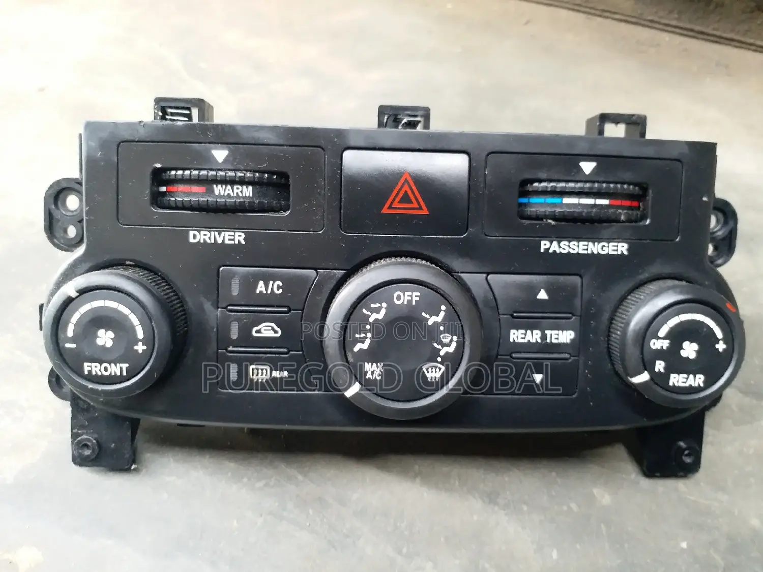 Kia Sedona 2010 Model A.C Control Knob