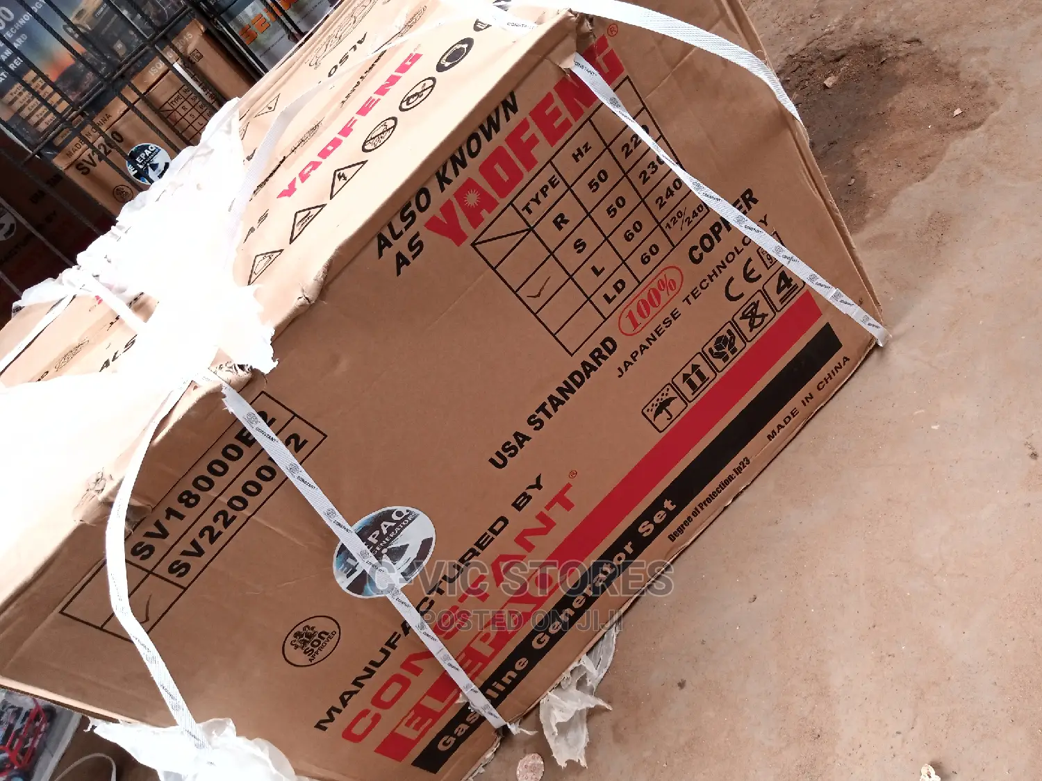 Elepaq 11kva Key Start Generator SV22000E2 100% Copper