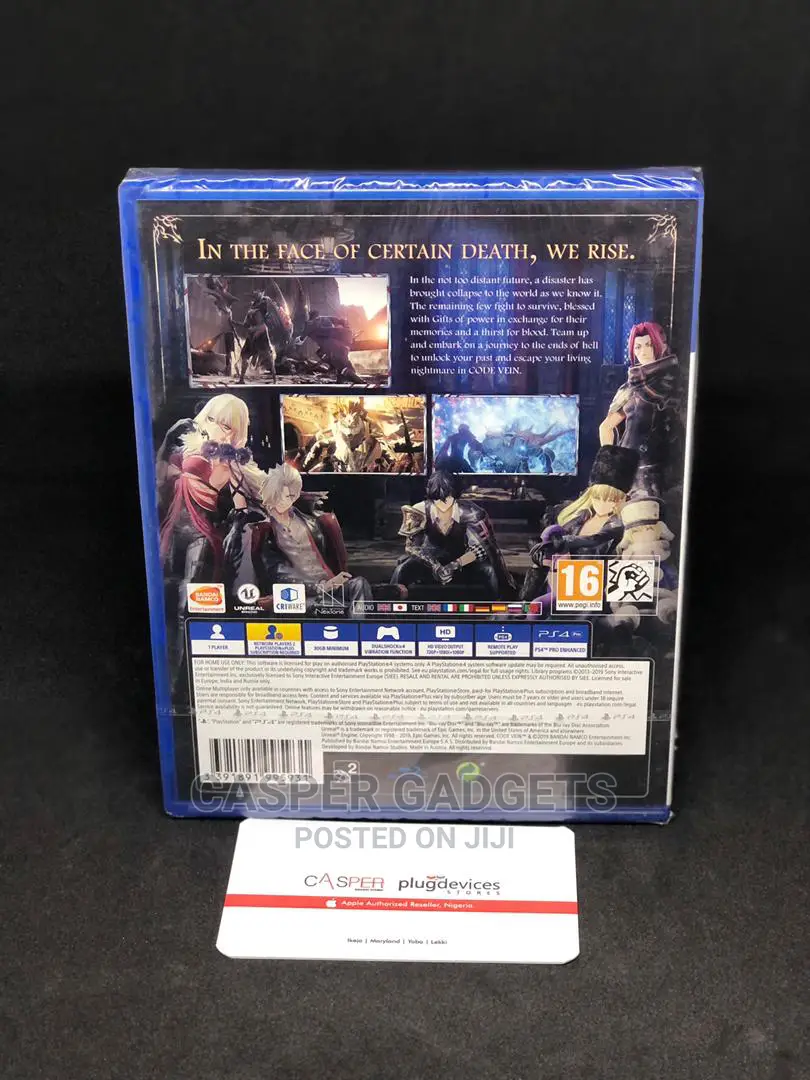 Ps4 Code Vein