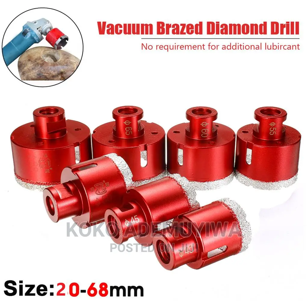 Brazed Diamond Marble Hole Opener Drilling Bit