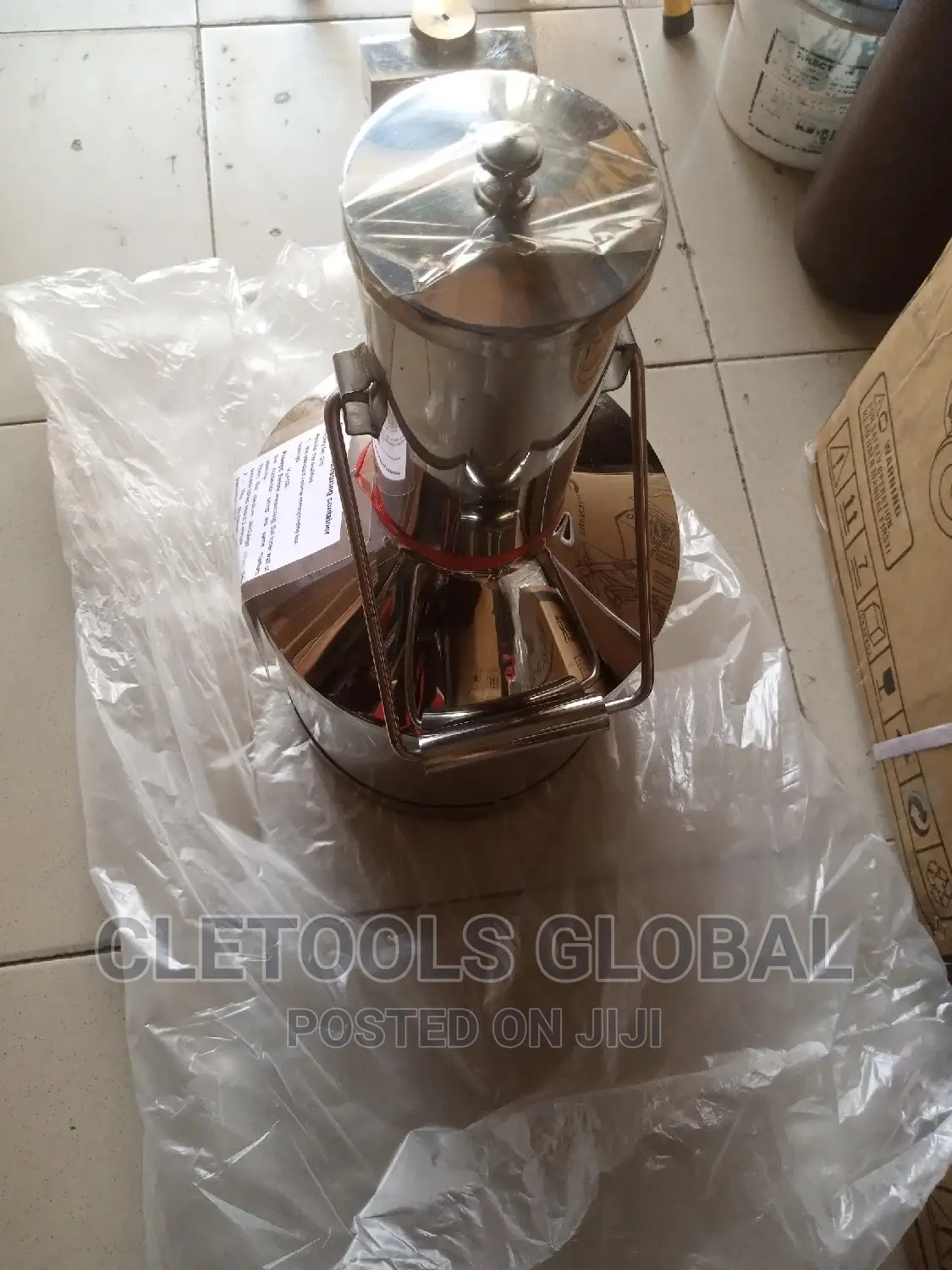 Standard Stainless Steel Fuel Measurement Can - 10liters