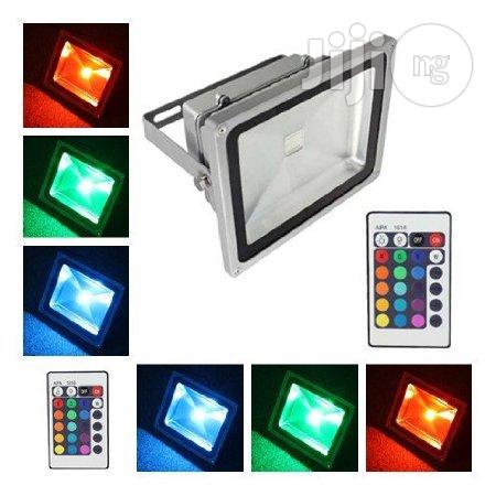 30W LED Multi Coloured Floodlight